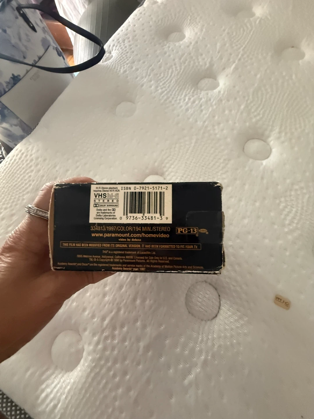 Titanic VHS - 2 Cassette Set - PG-13 Drama - photo 5