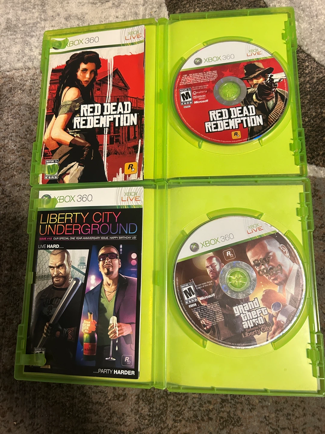 Xbox 360 Grand Theft Auto & Red Dead Redemption Games - photo 2
