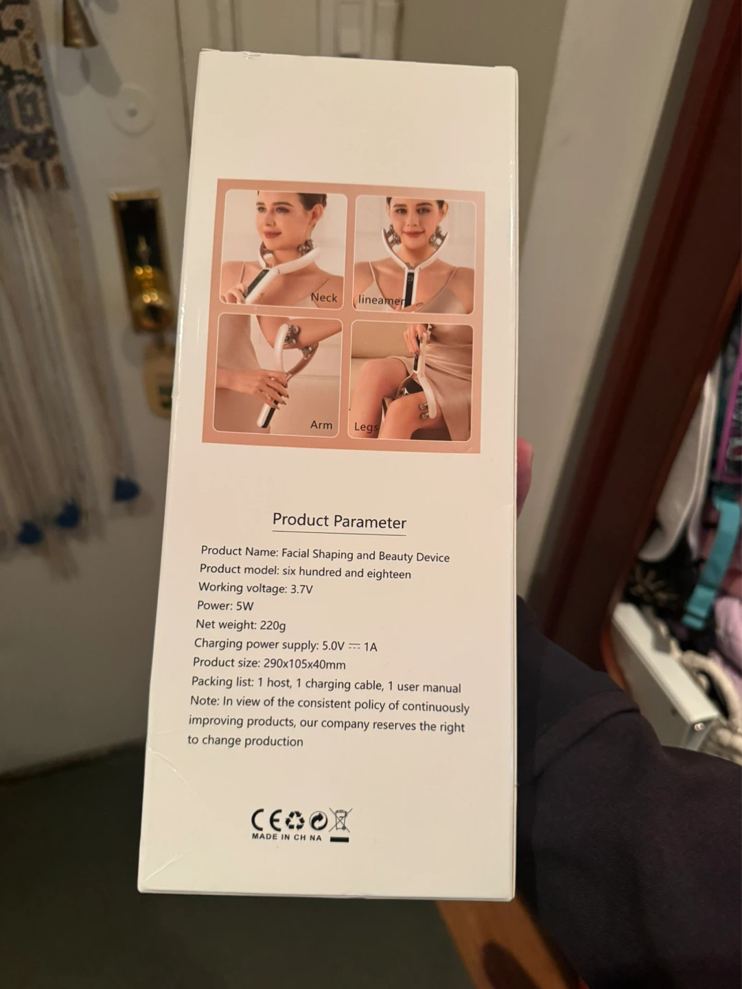V-Face Beauty Device Facial Shaping Massager - photo 2