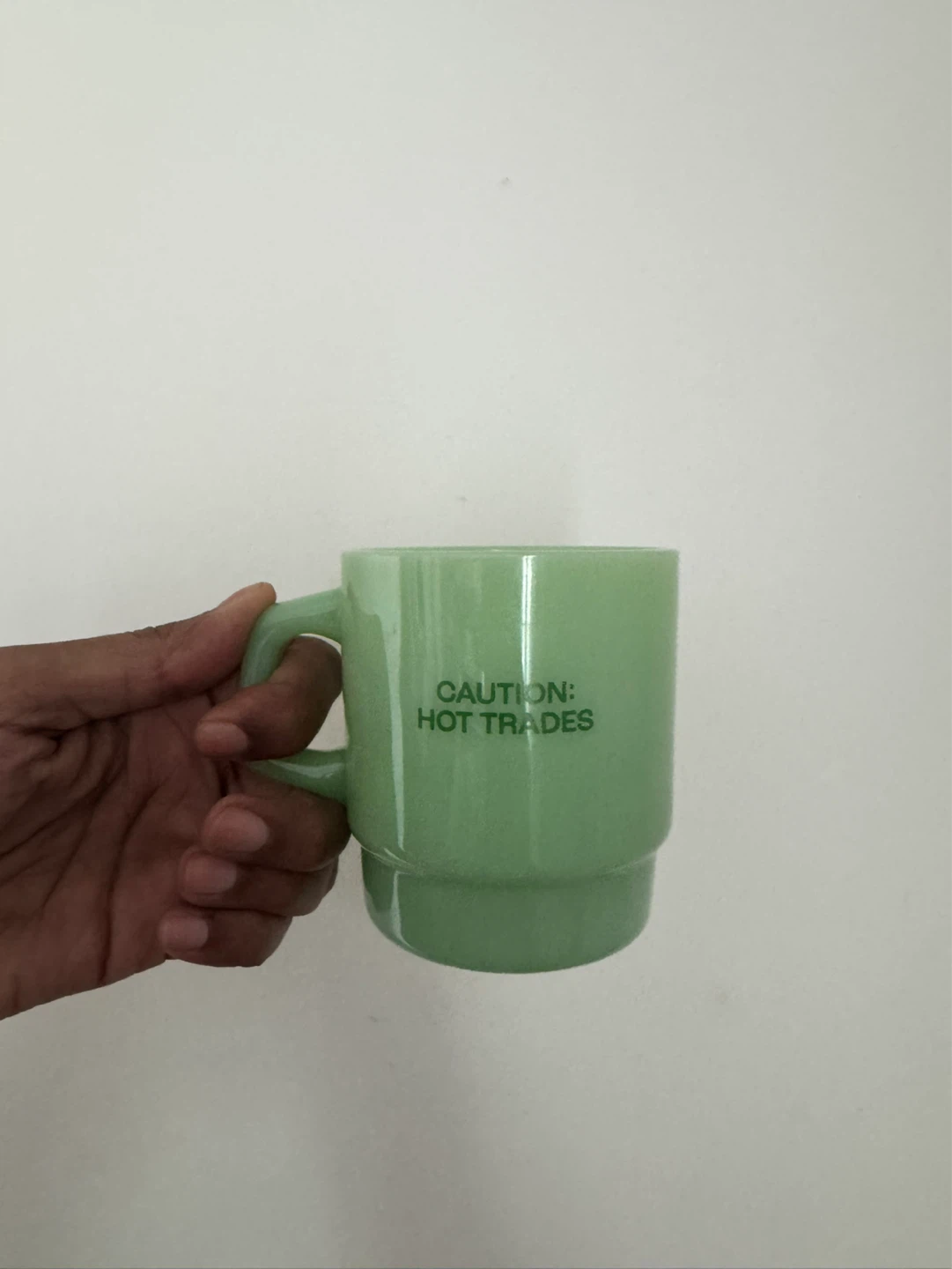 CAUTION: HOT TRADES Coffee Mug