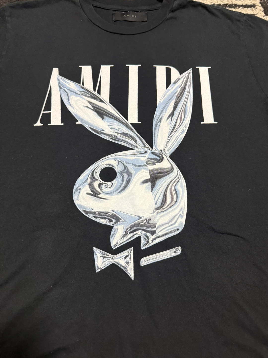 Amiri x Playboy Logo Graphic Print T-Shirt XS (fits sz Small) - photo 2