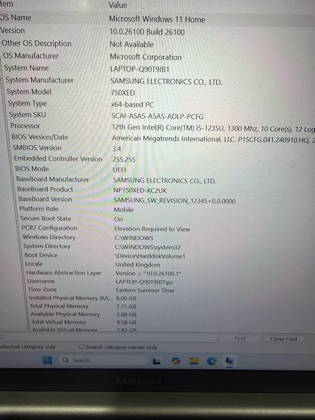 Samsung Galaxy Book2 (model NP750XED) Laptop - photo 3