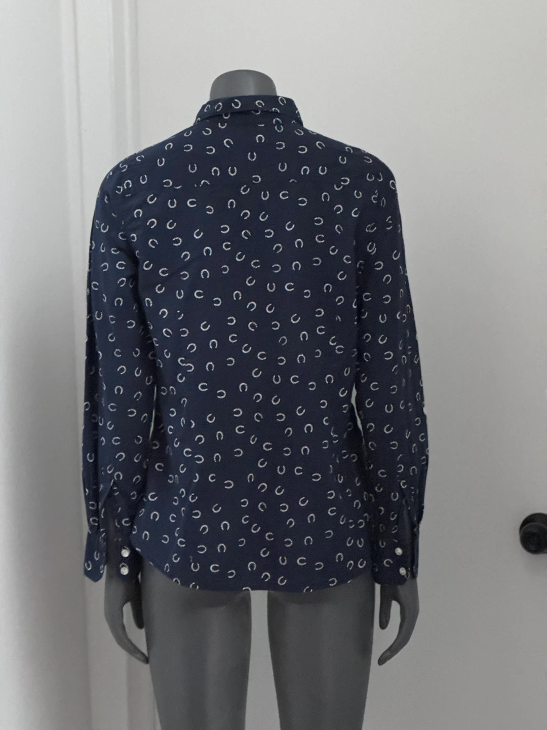 Lucky Brand Horseshoe Print Button-Up Shirt - Medium - photo 2