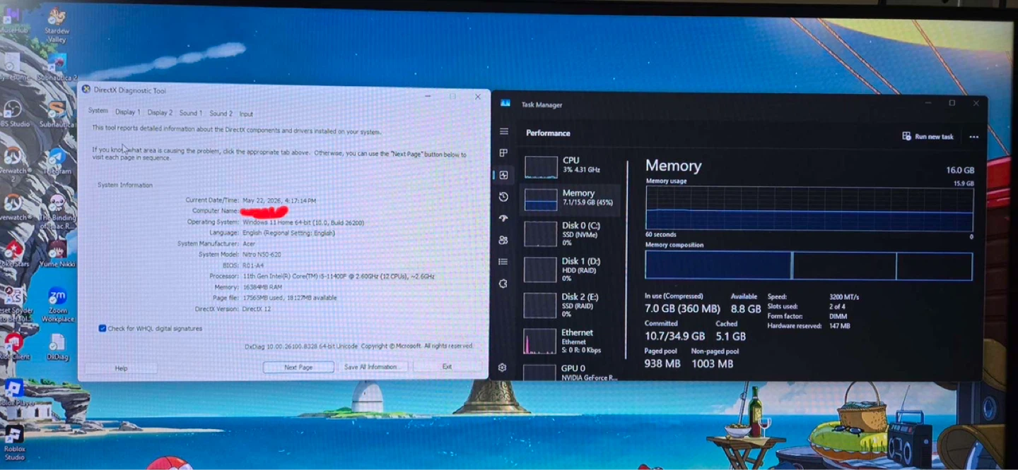 Acer Nitro N50-620 - photo 3