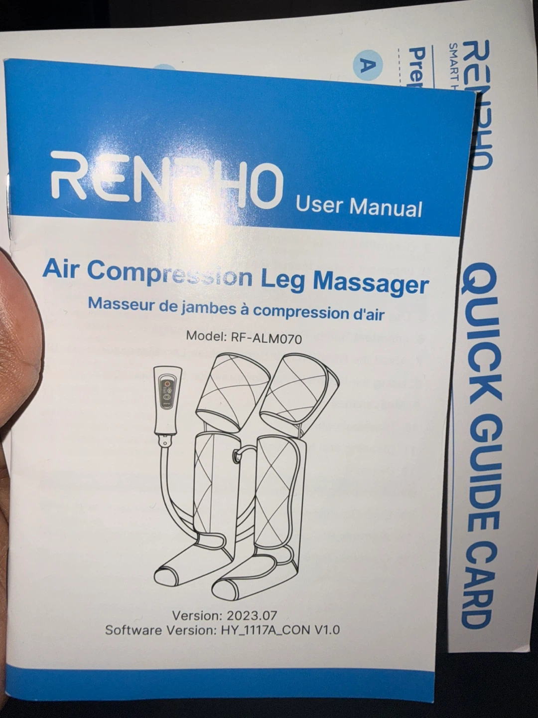 RENPHO Air Compression Leg Massager RF-ALM070