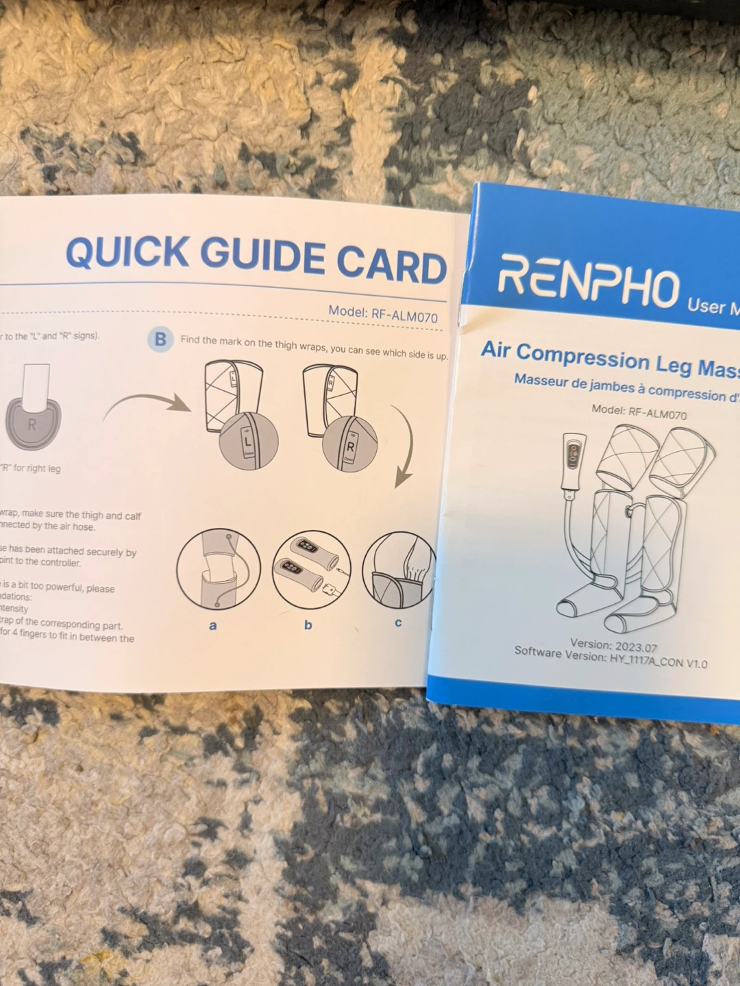 RENPHO Air Compression Leg Massager RF-ALM070 - photo 2