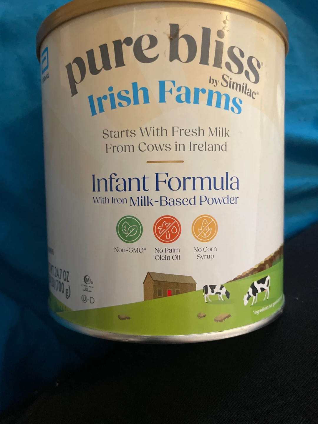Similac Pure Bliss Irish Farms Infant Formula 24.7oz