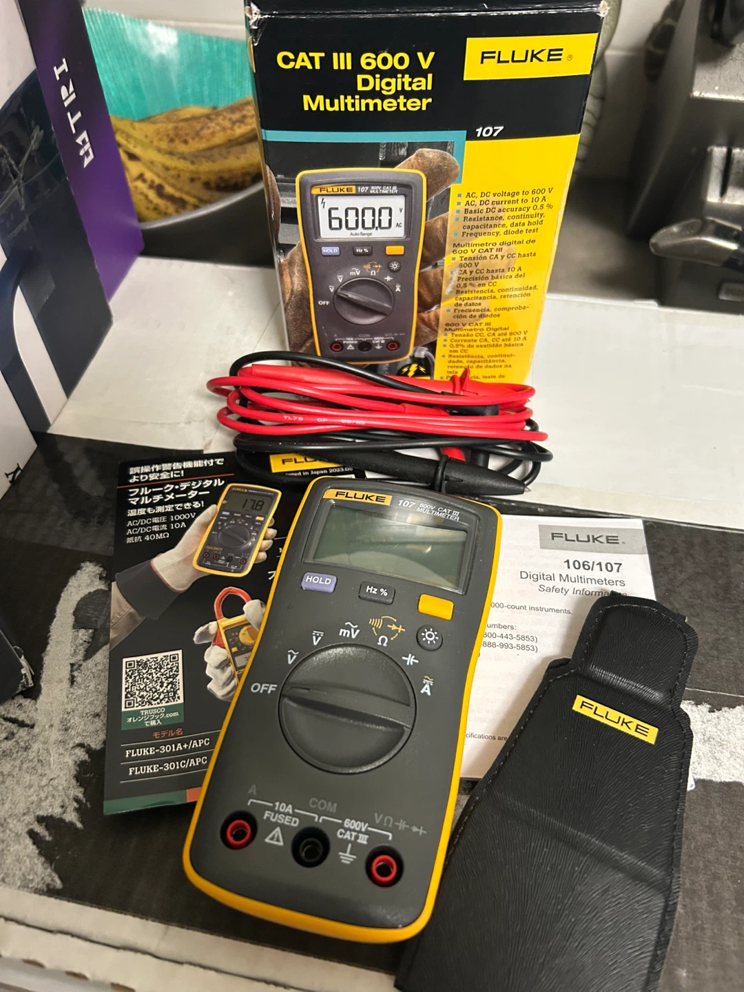 Fluke 107 AC/DC Current Handheld Digital Multimeter by Fluke - photo 3