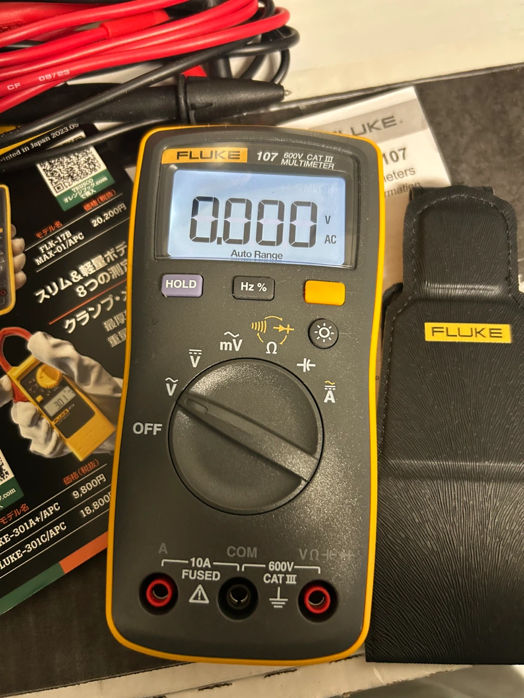 Fluke 107 AC/DC Current Handheld Digital Multimeter by Fluke - photo 4
