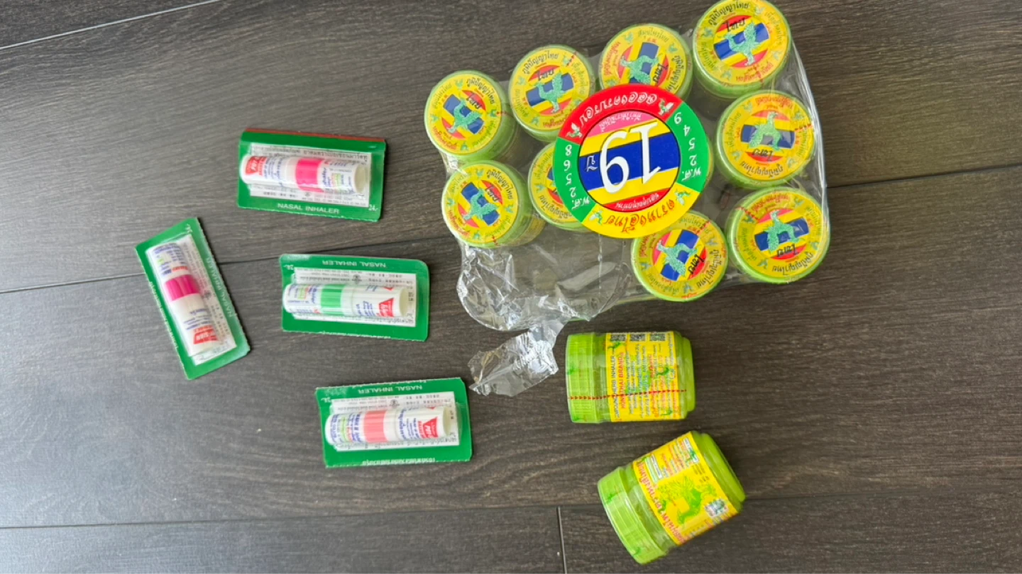 Hong Thai Herbal Inhaler and Balm Set - photo 3