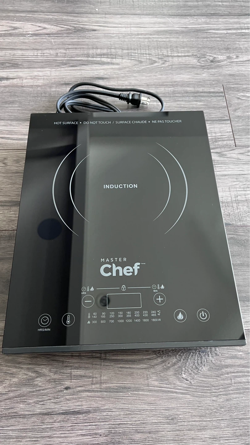 Master Chef Single-Burner Induction Cooktop