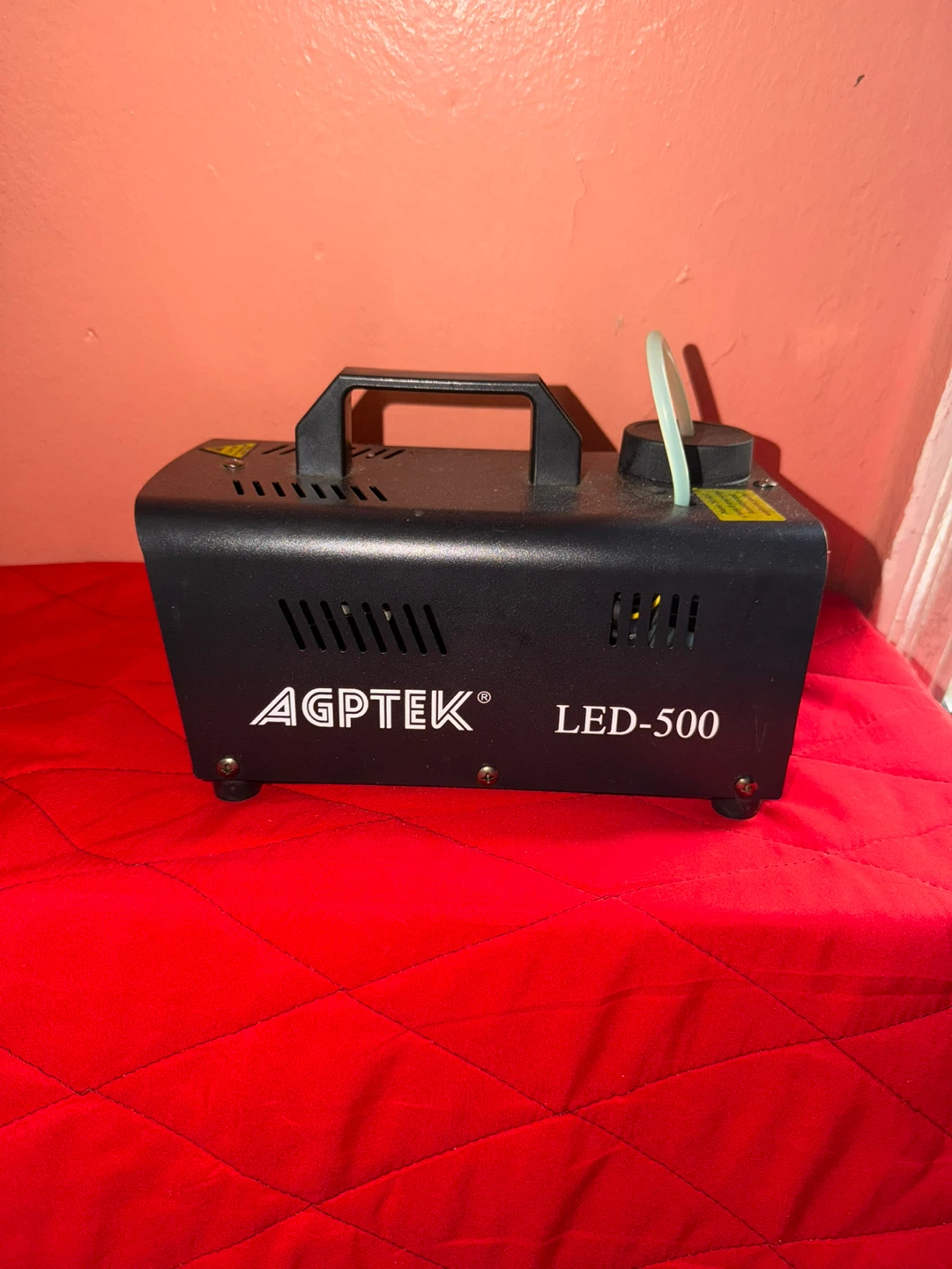 AGPTEK LED-500 Fog Machine with Fog Worx Fluid