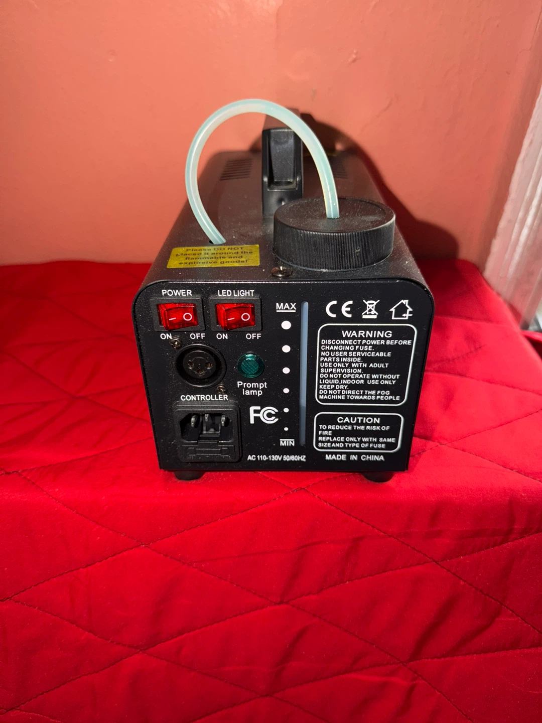 AGPTEK LED-500 Fog Machine with Fog Worx Fluid - photo 2