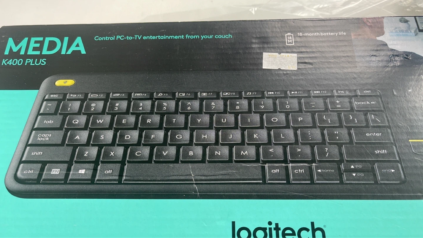 Thai-English Logitech K400 Plus Media Keyboard