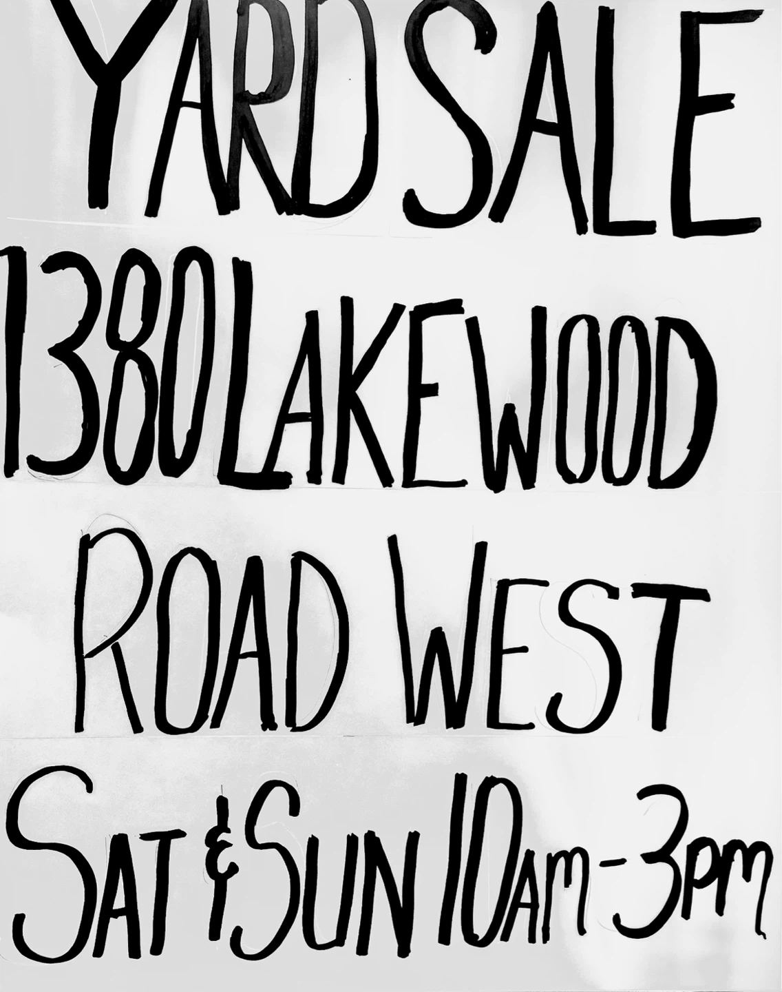 Community Yard Sale - 1380 Lakewood Road West - photo 2