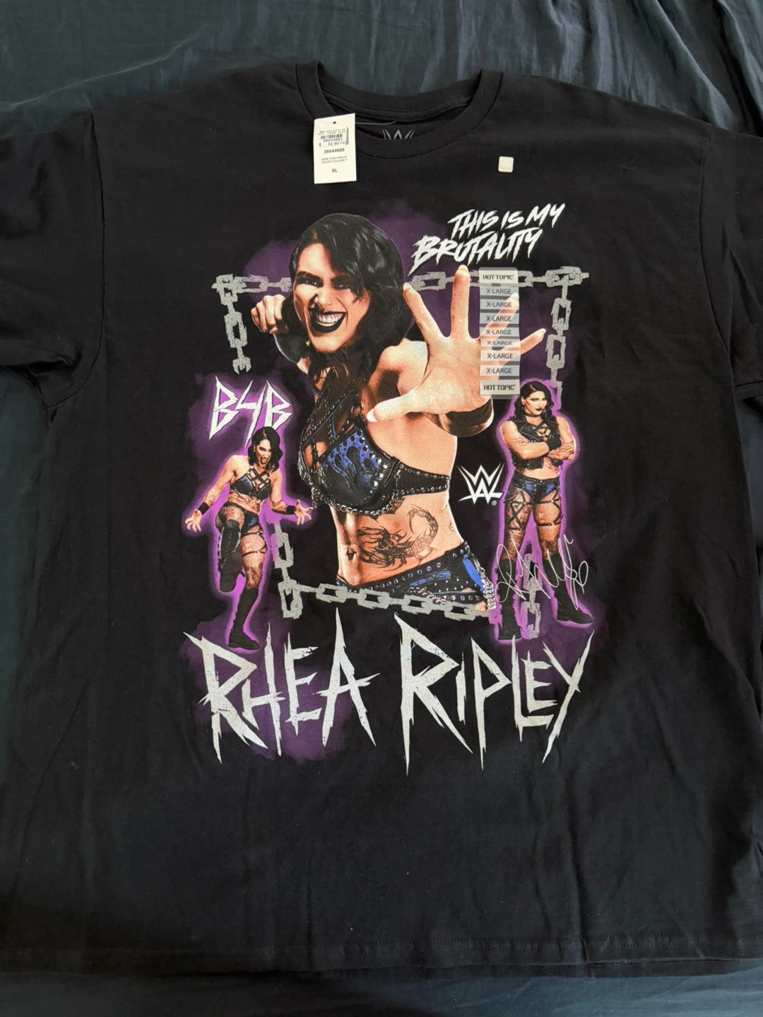 Rhea Ripley "This Is My Brutality" WWE T-Shirt