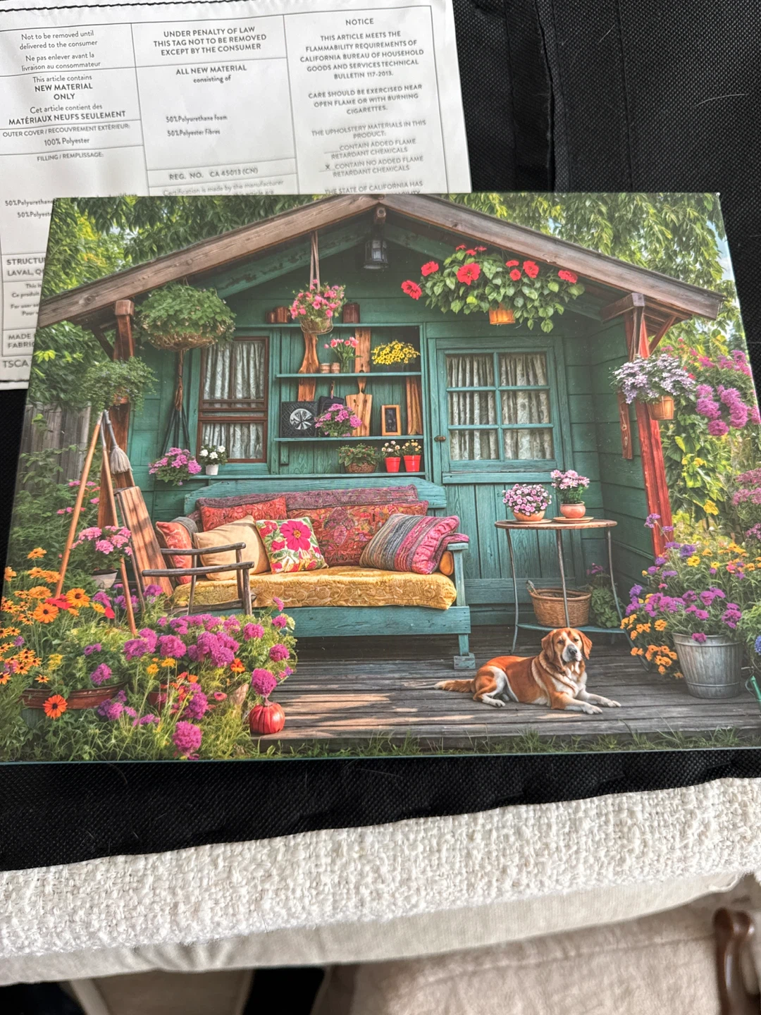 Flower House 1000 Piece Puzzle