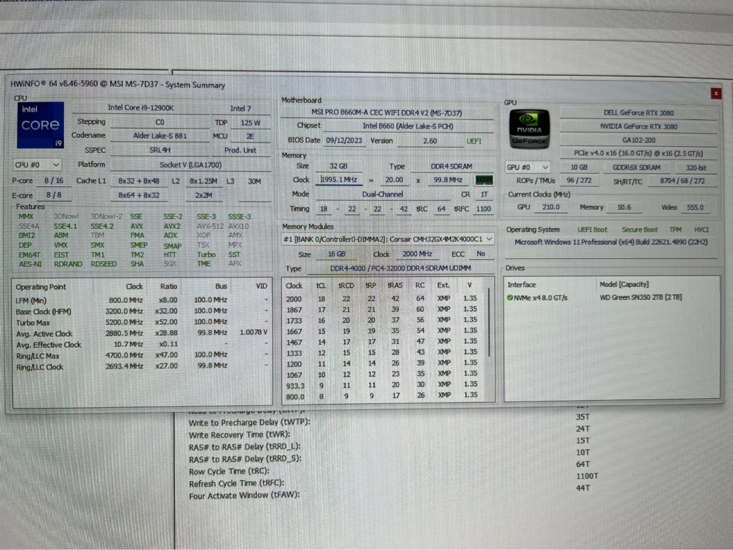 High-End RGB Gaming Set i9/RTX3080/2K Monitor - photo 4