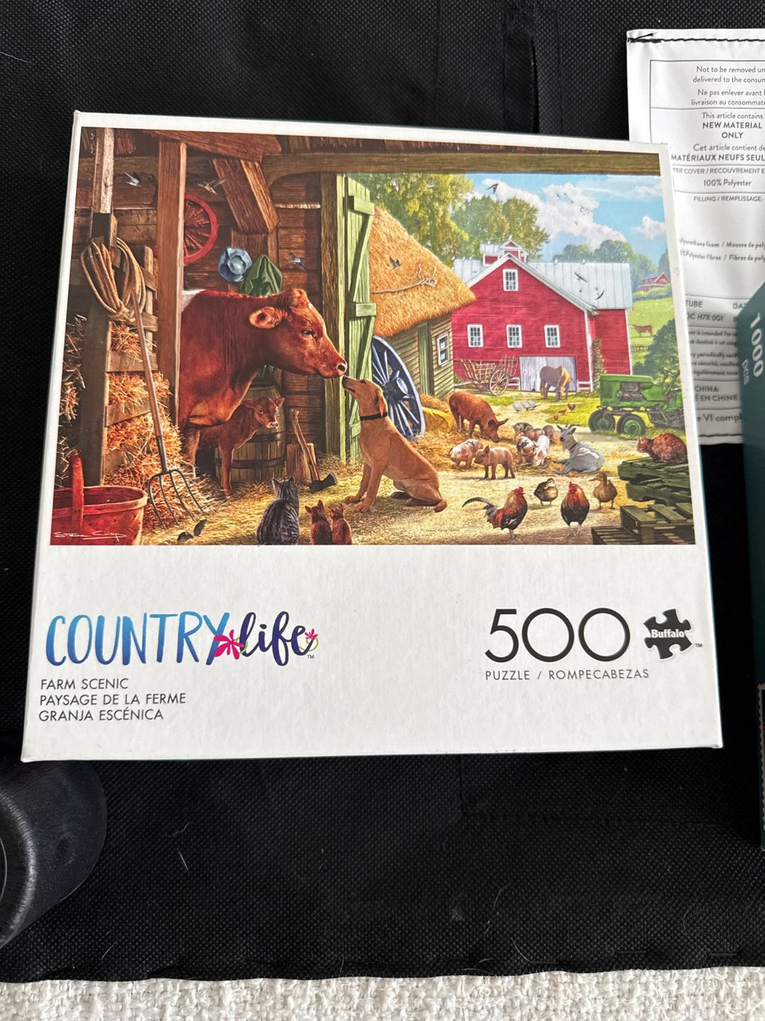 Country Life Farm Scenic 500 Piece Puzzle