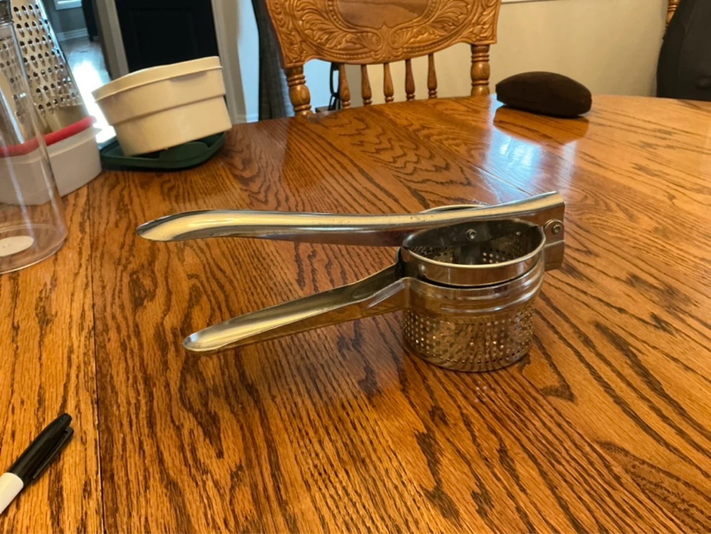 Stainless Steel Masher/strainer Potato Ricer Masher