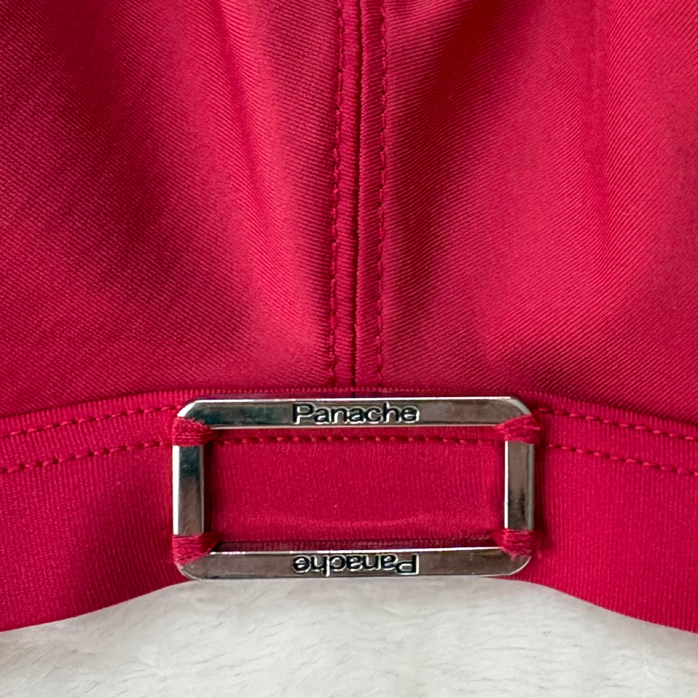 Panache Lined Underwire Halter Bikini Swim Top Red Size 38FF - photo 4