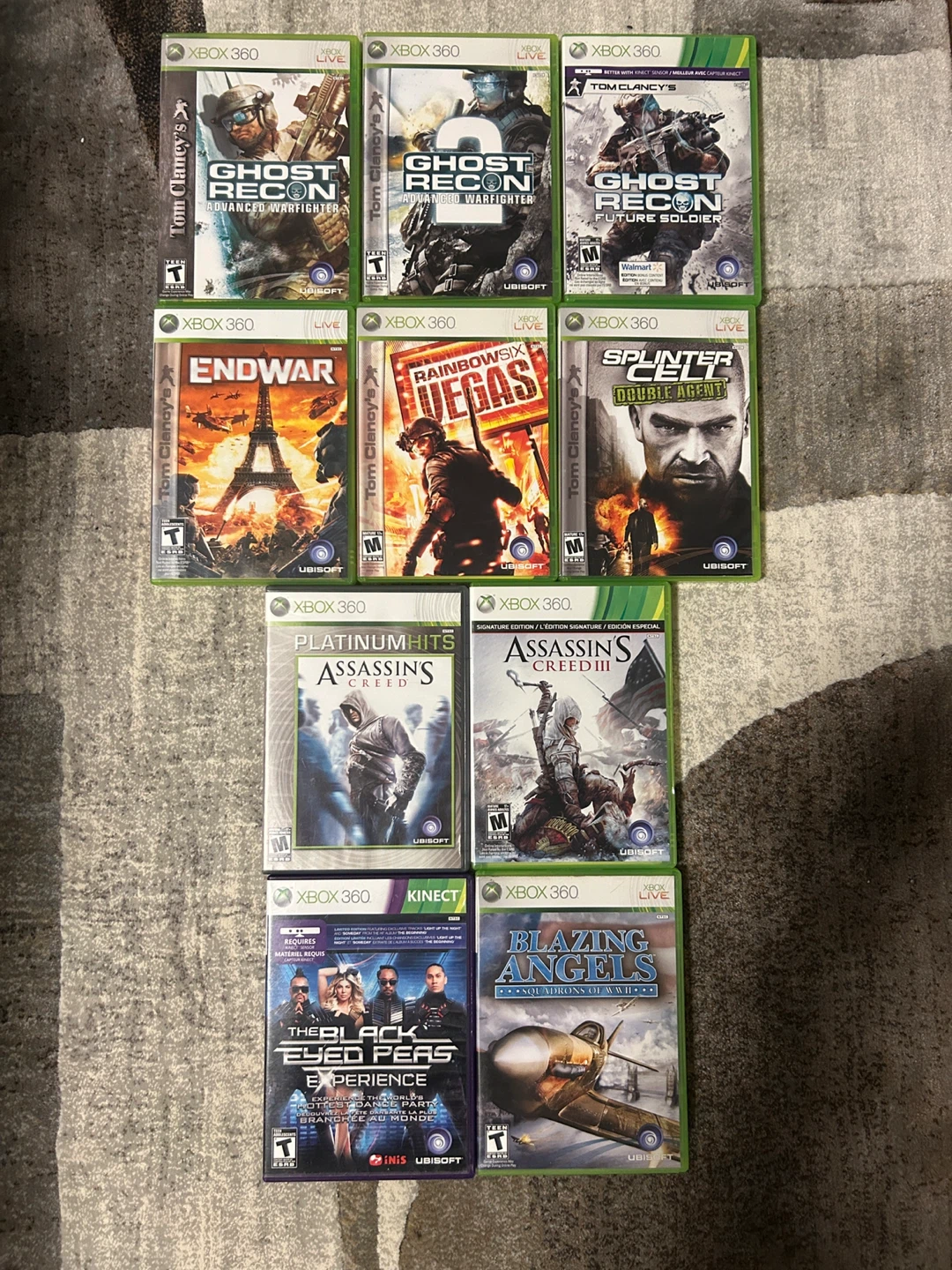 Xbox 360 Games - Ubisoft