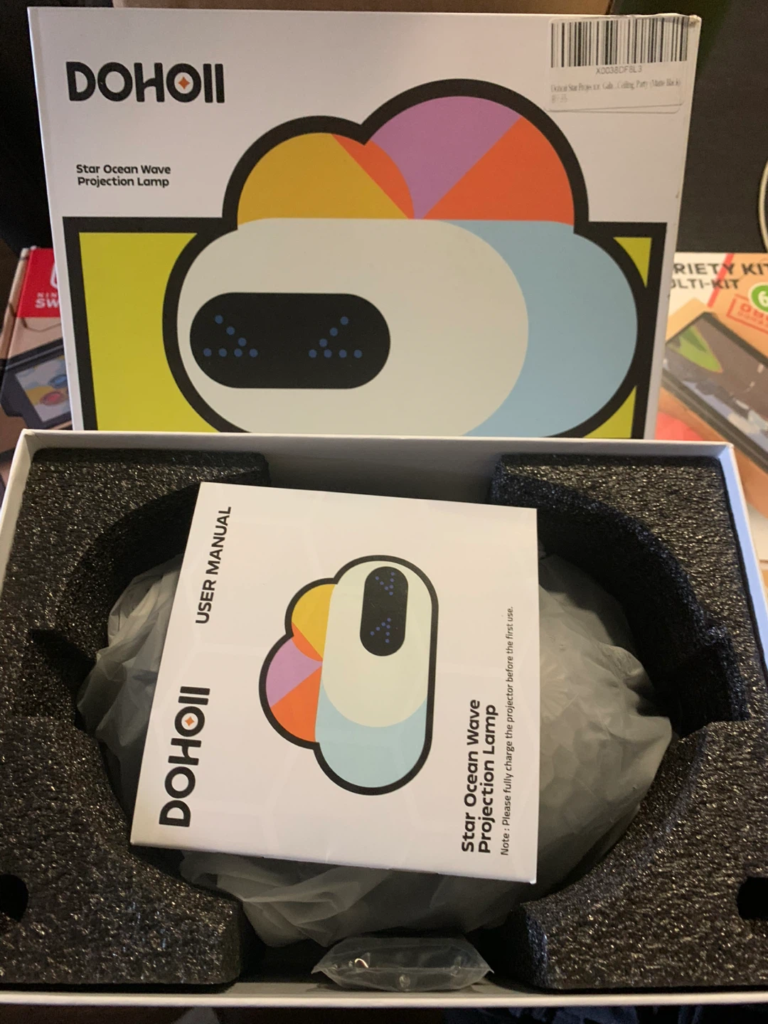 Dohoii Star Ocean Wave Projection Lamp With Bluetooth Speaker - photo 3