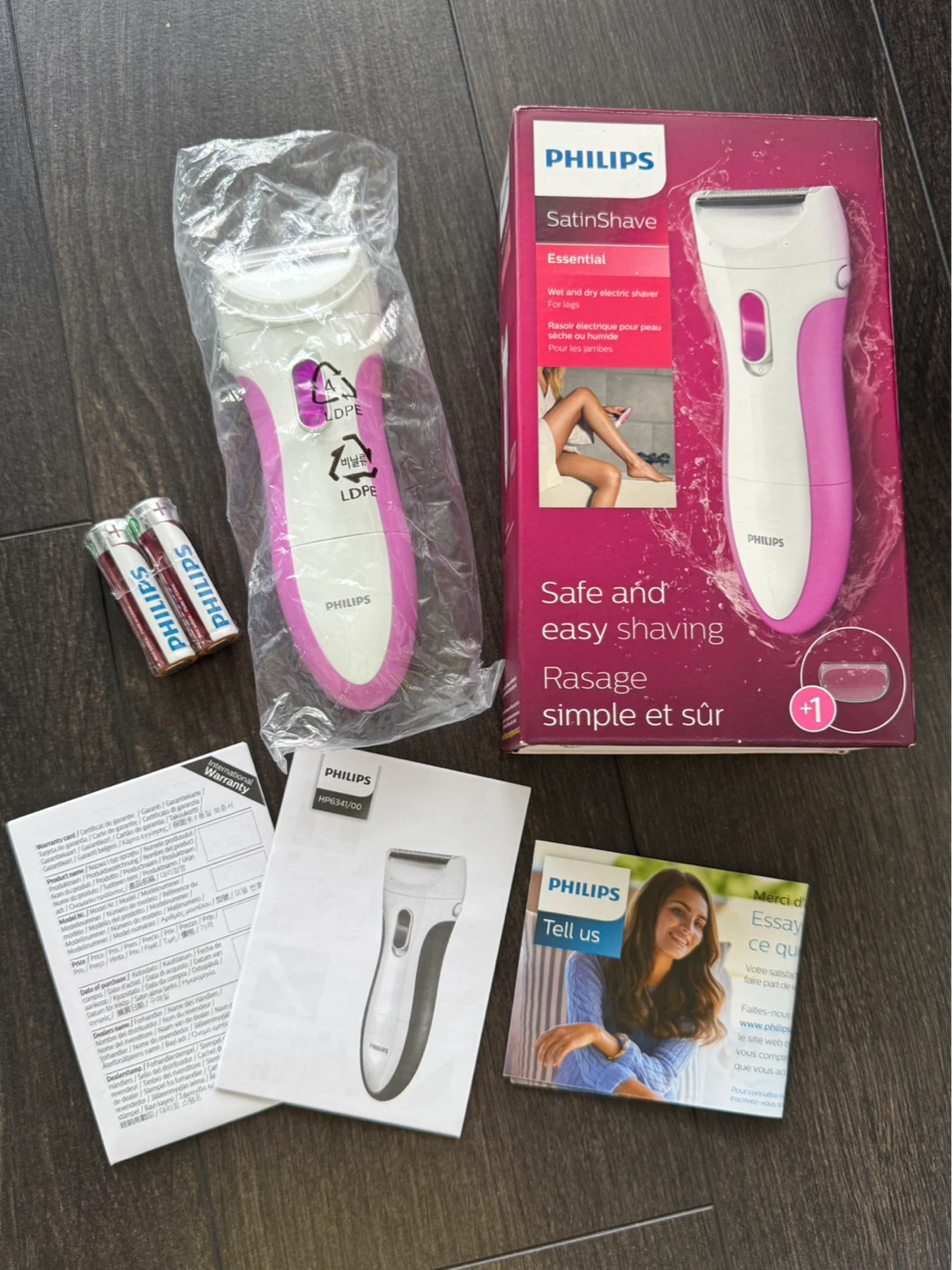 Philips SatinShave Essential Wet & Dry Electric Shaver