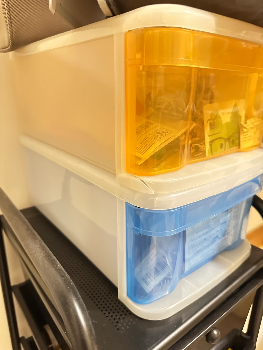 Plastic Storage Drawer Cart