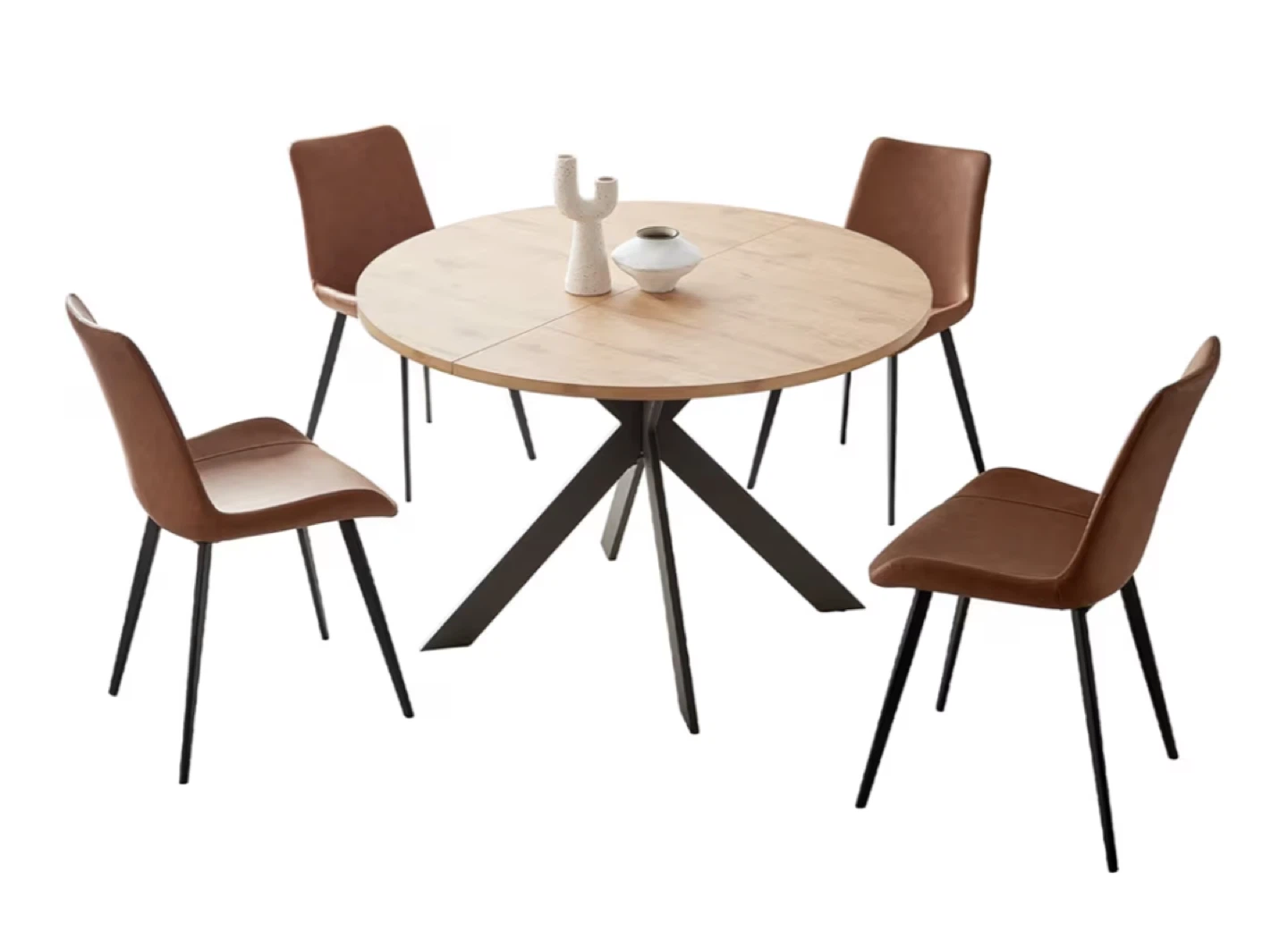 Round Dining Table with 4 Chairs - photo 5