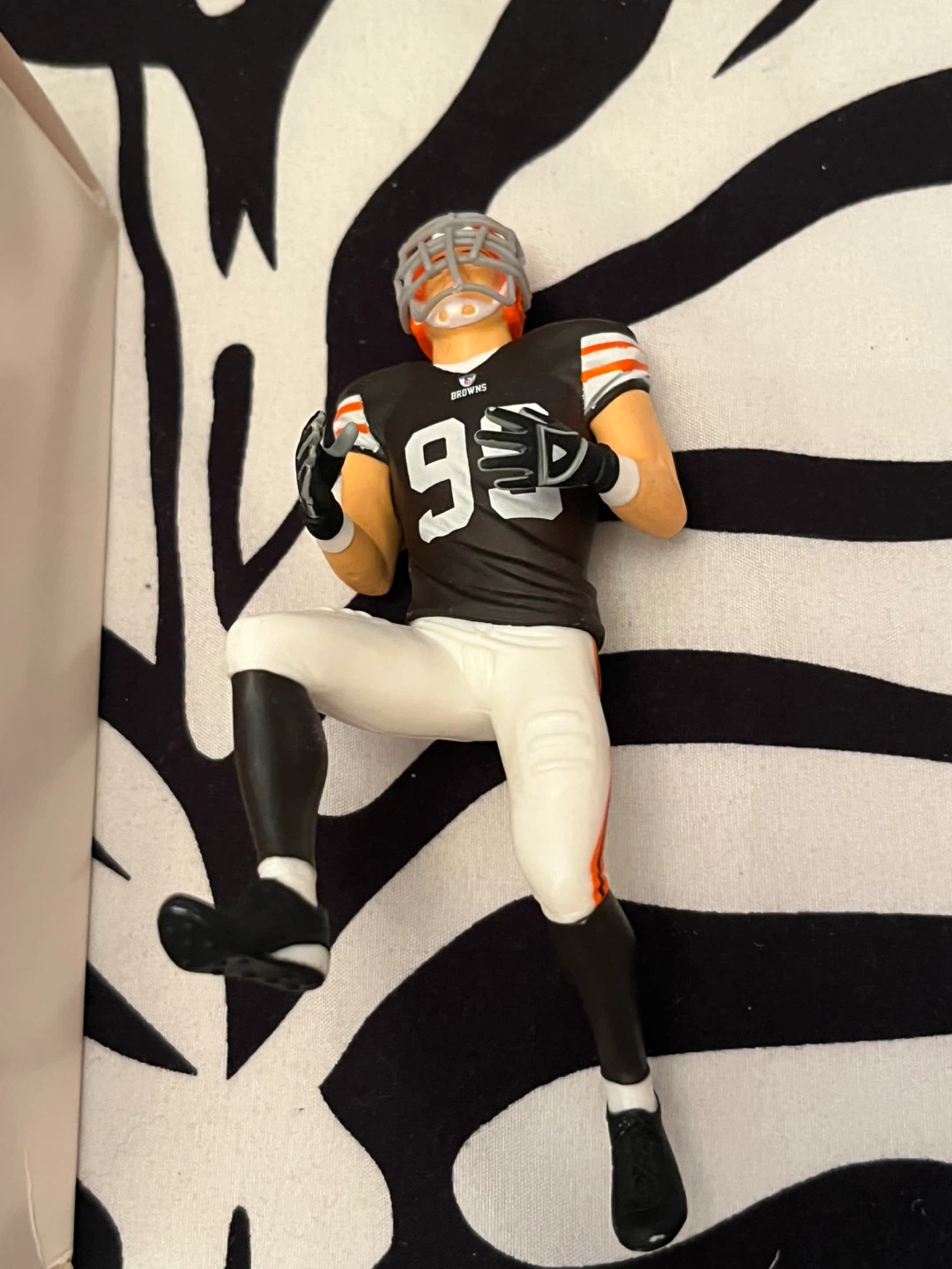Hallmark Ornament Scott Fujita NFL Football Cleveland Browns 🏈 - photo 2