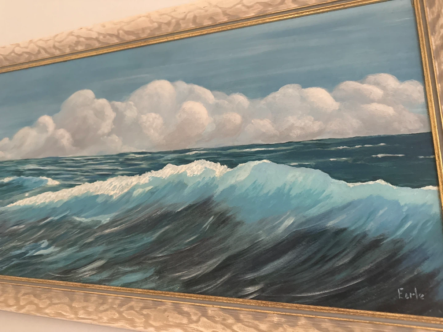 Original Earle Seascape Painting - Ocean Waves - photo 2