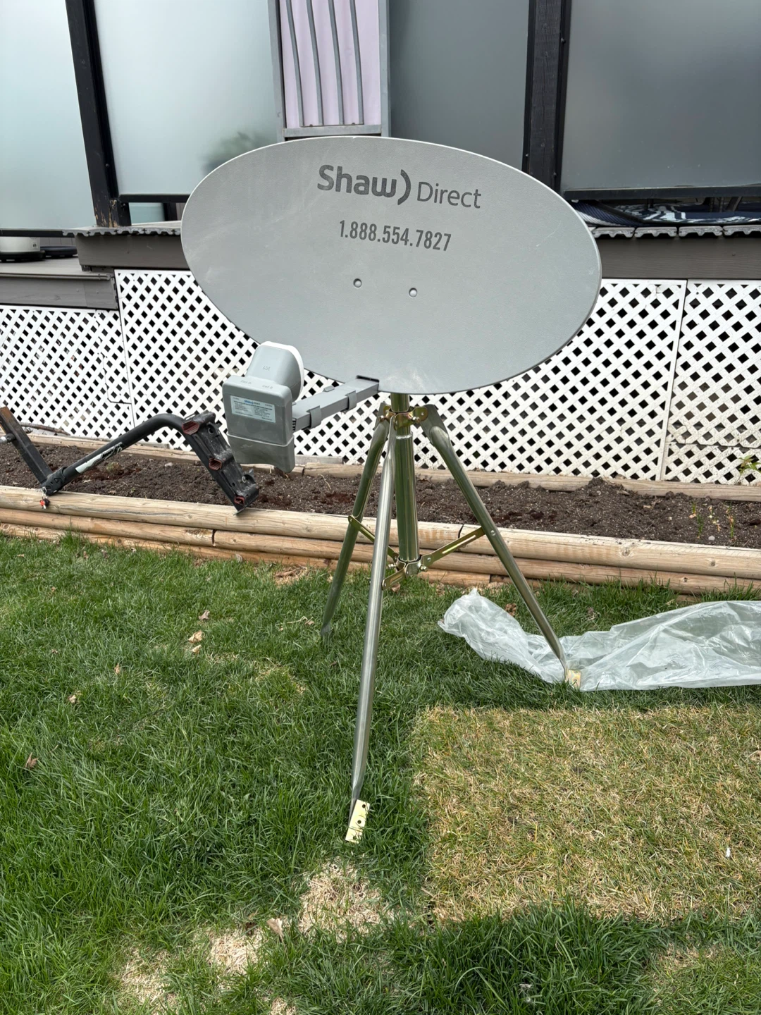 Shaw Direct Satellite Dish