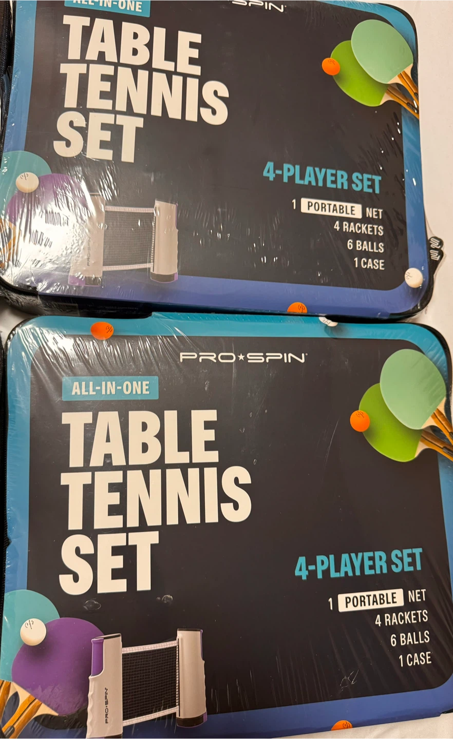 6 assorted Pro*spin table tennis sets - photo 3
