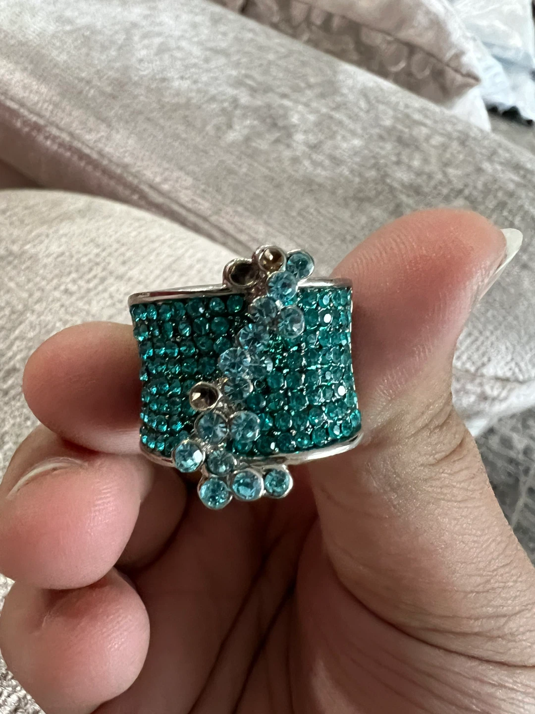 Blue ring - photo 2