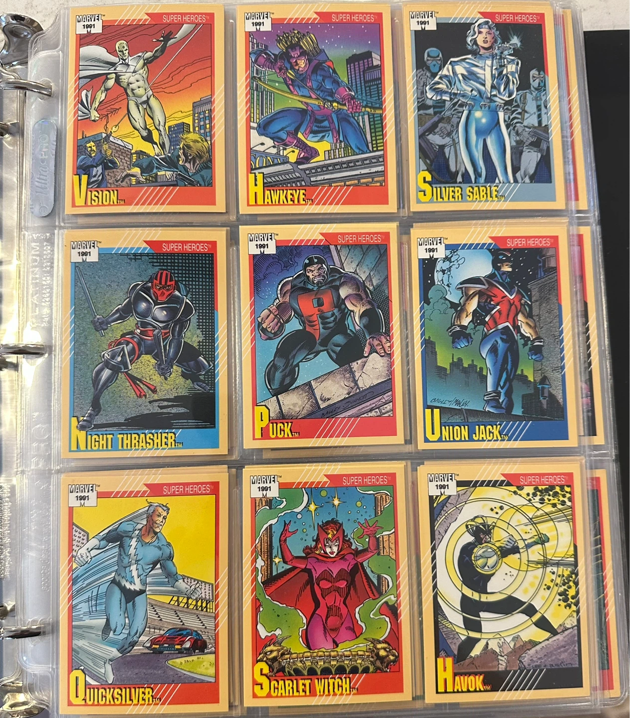 1991 Impel/Marvel Universe  Series 2 Card Set - photo 4