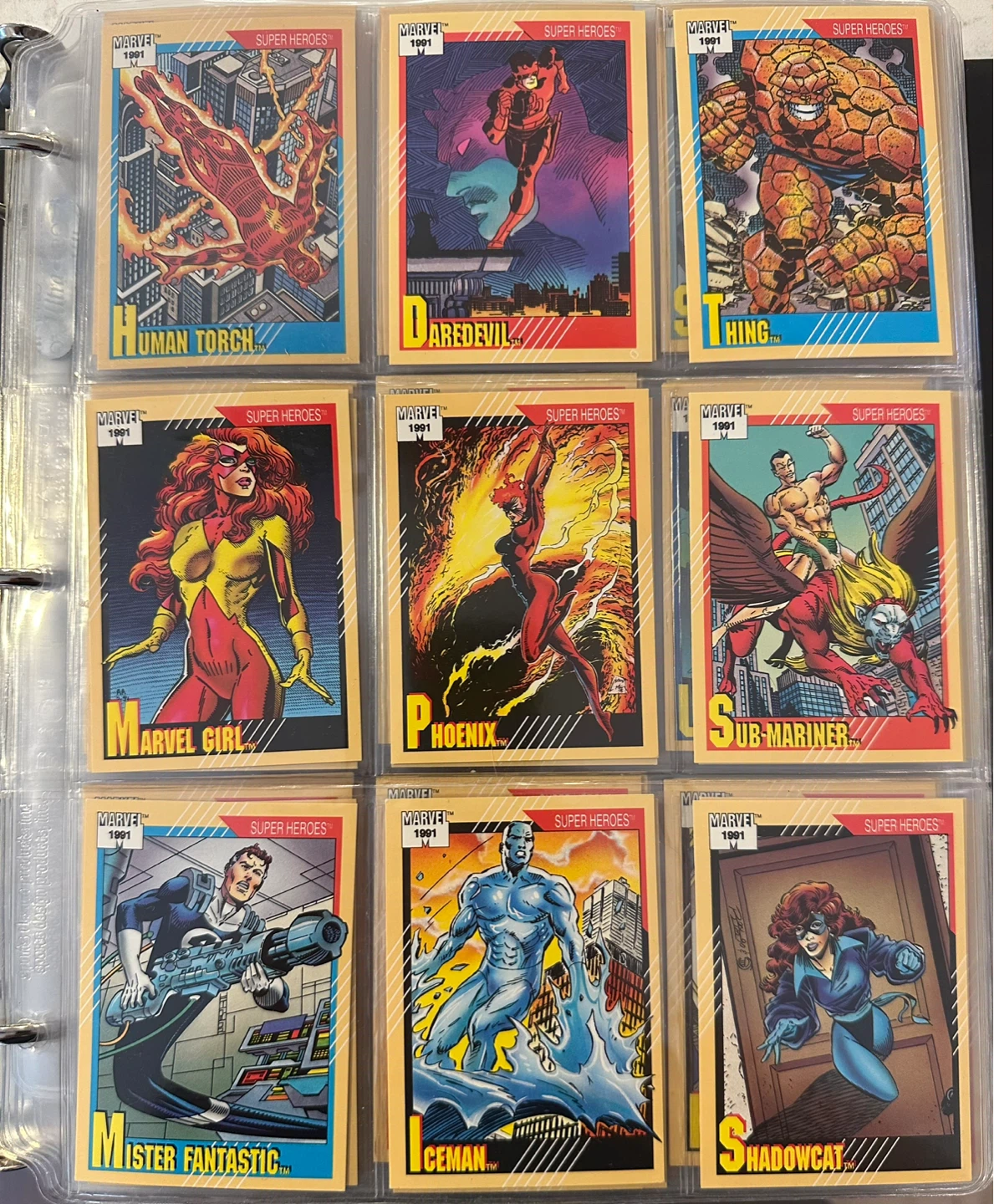 1991 Impel/Marvel Universe  Series 2 Card Set - photo 2