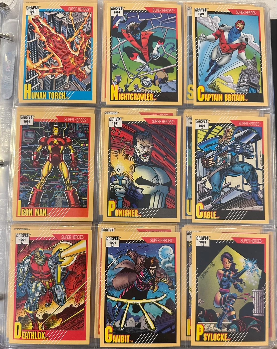 1991 Impel/Marvel Universe  Series 2 Card Set - photo 3