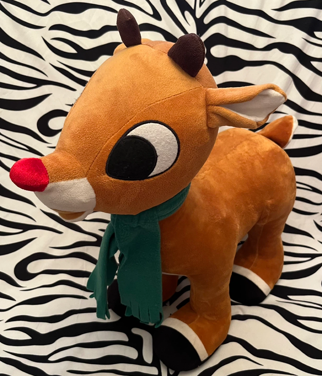 ❤️ Rudolph The Red-Nosed Reindeer standing plush toy ❤️ - photo 2