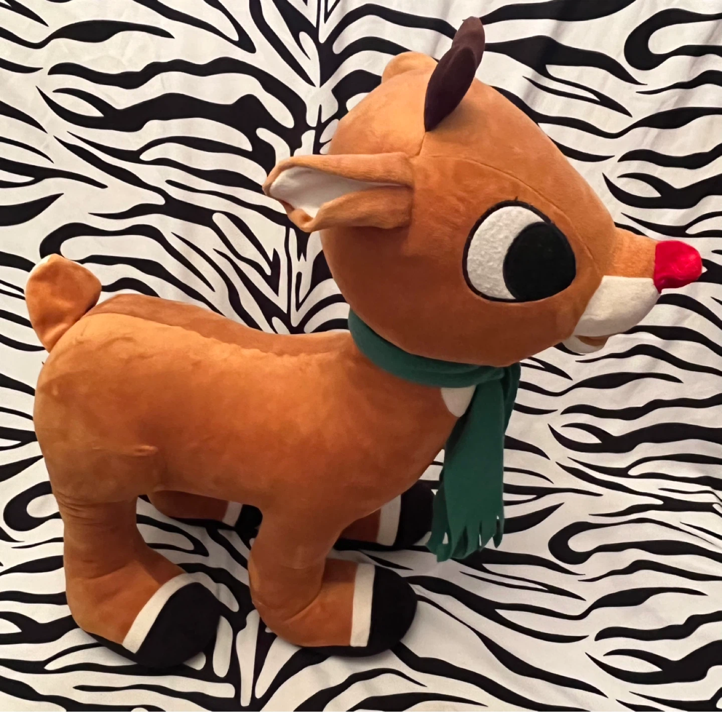 ❤️ Rudolph The Red-Nosed Reindeer standing plush toy ❤️ - photo 4
