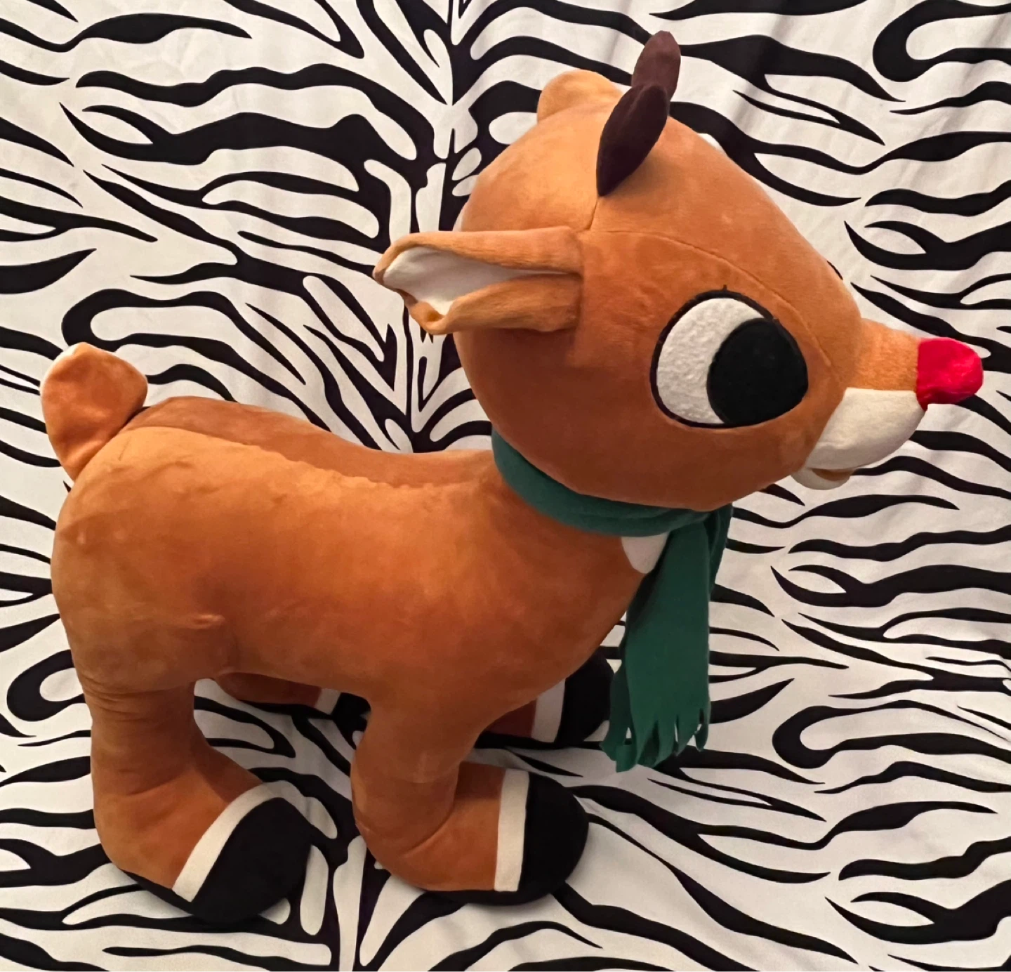 ❤️ Rudolph The Red-Nosed Reindeer standing plush toy ❤️ - photo 5