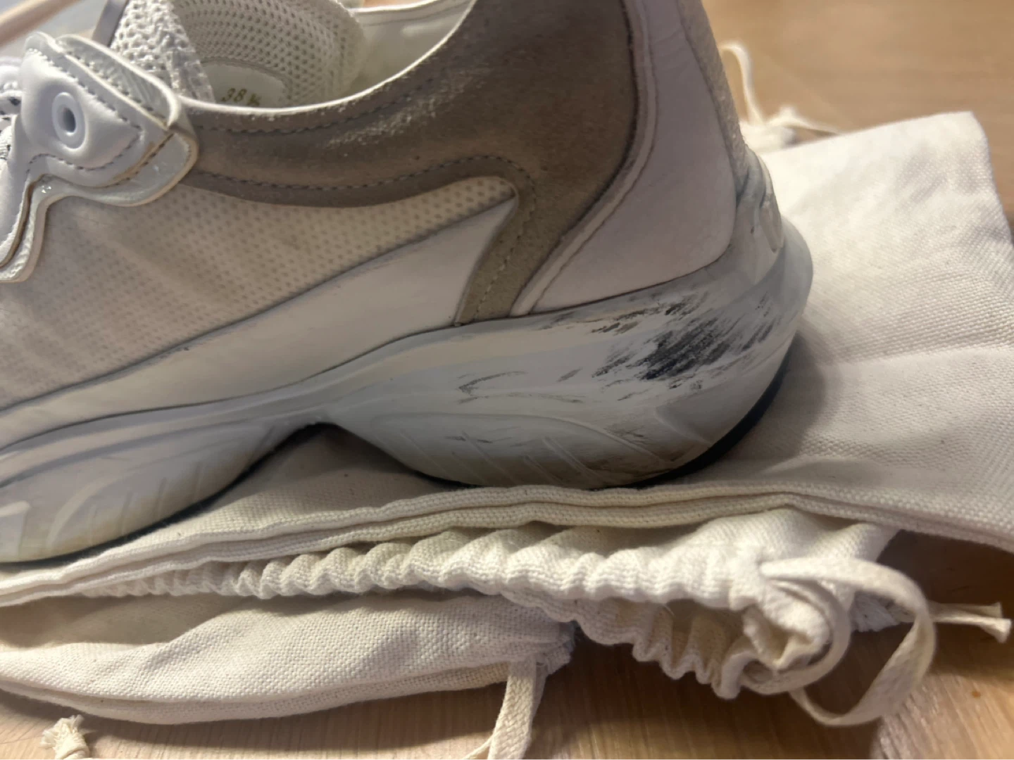 Valentino white & grey sneakers 👟 - photo 4