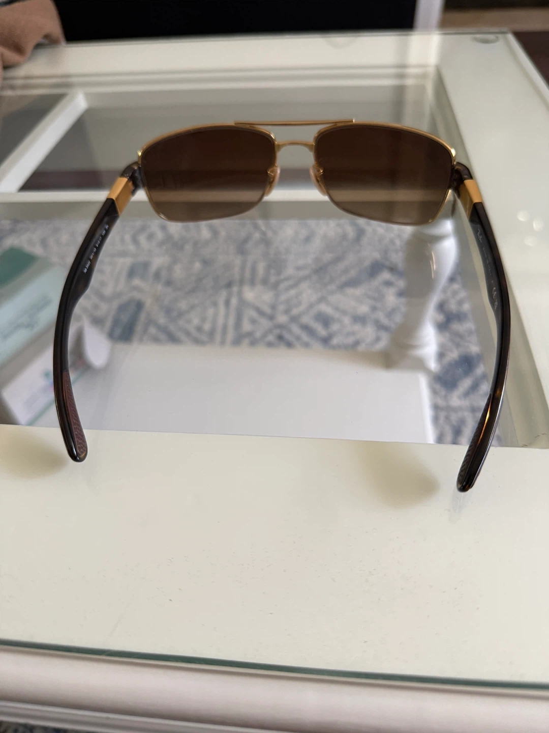 Ray-Ban RB3522 Sunglasses Gold Tortoise Shell - photo 4
