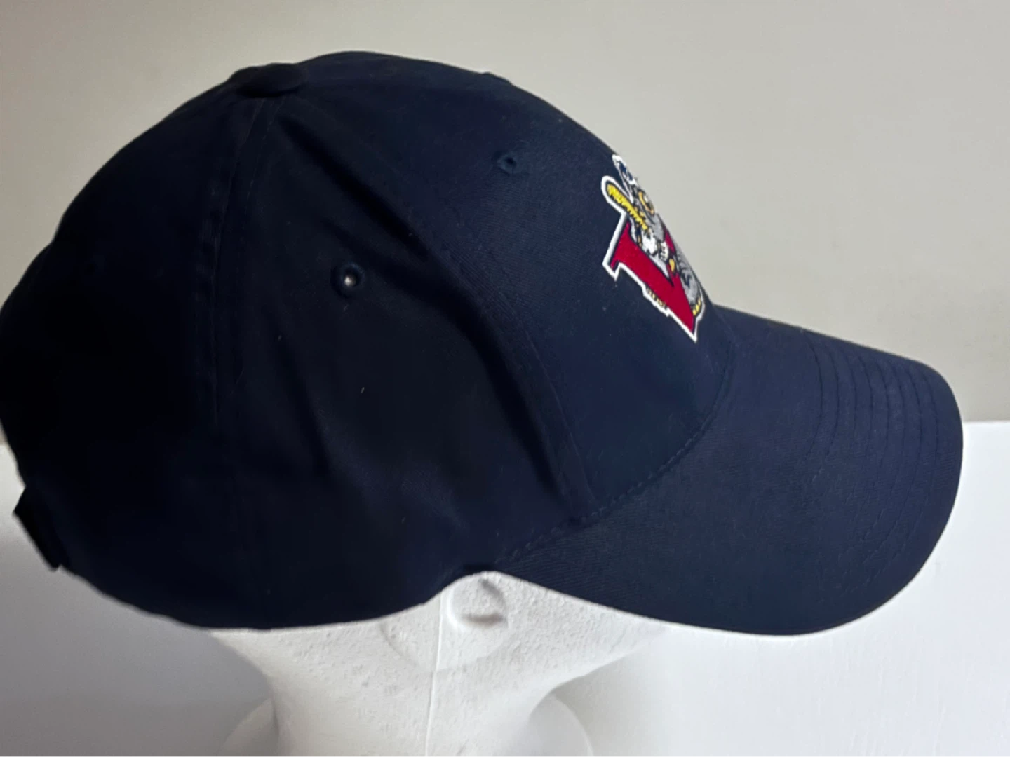 Vintage Winnipeg Goldeyes Navy Blue Baseball Cap - photo 5
