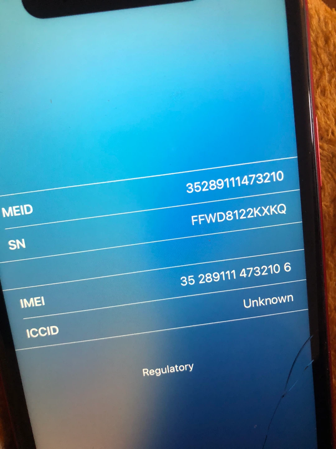 RED IPHONE XR (Cracked Screen & 81% BH) - photo 5