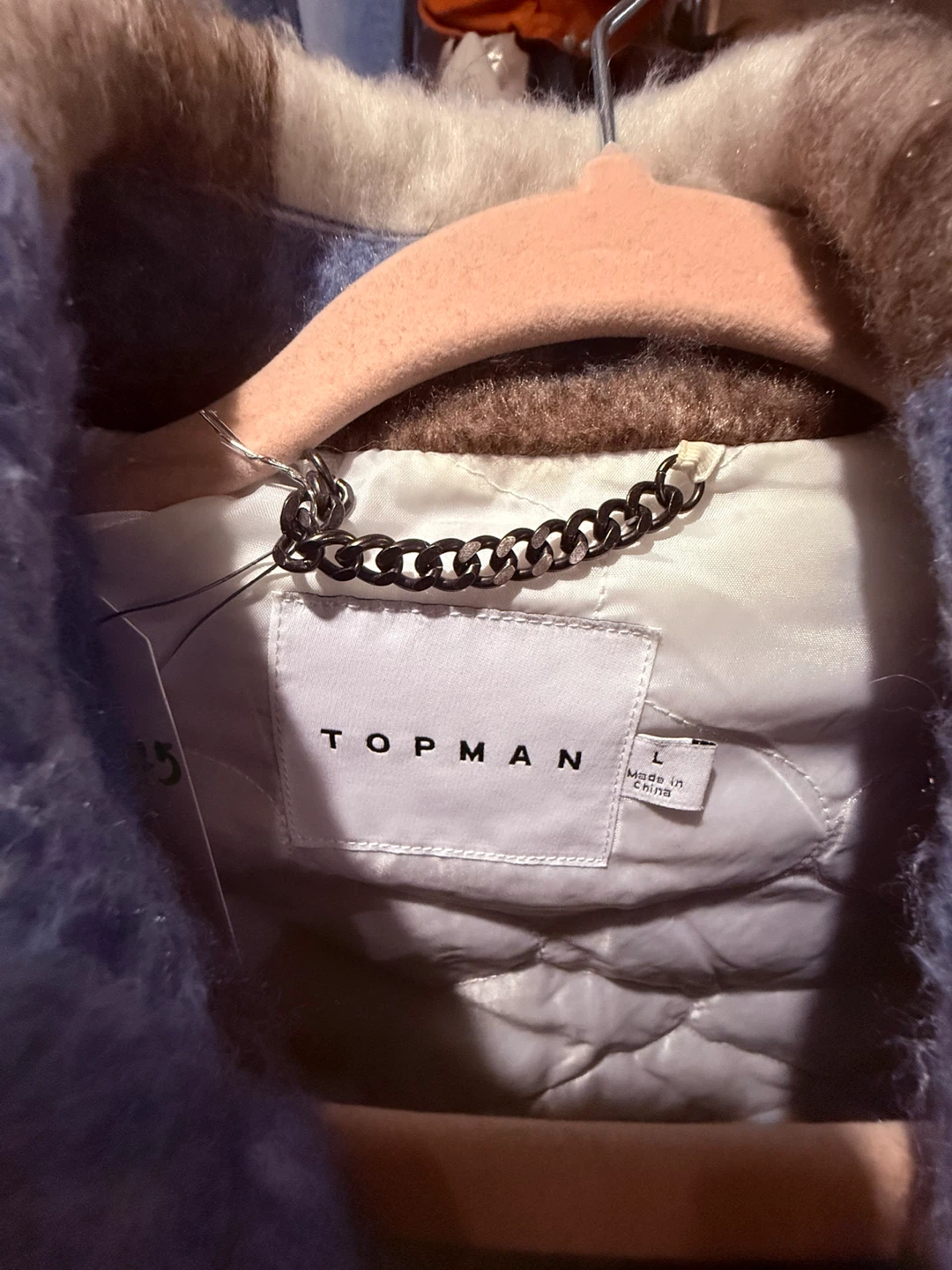 Topman Plaid Jacket - Size L - photo 2