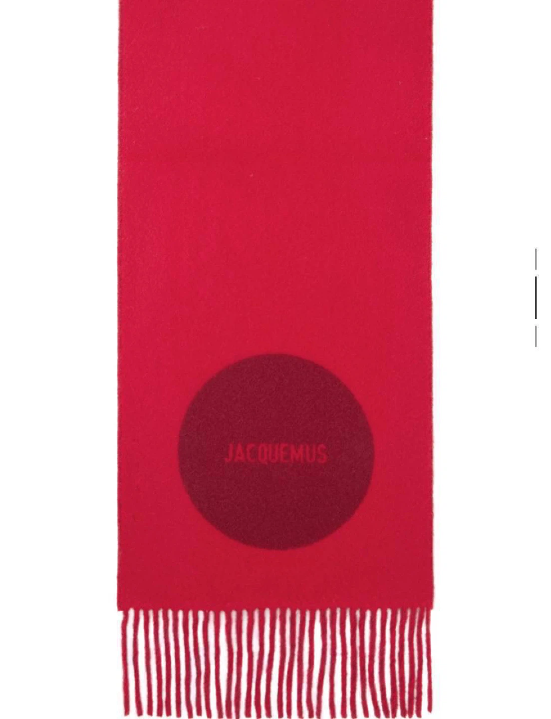 Jacquemus Le Rond Carré Scarf - Red - photo 3