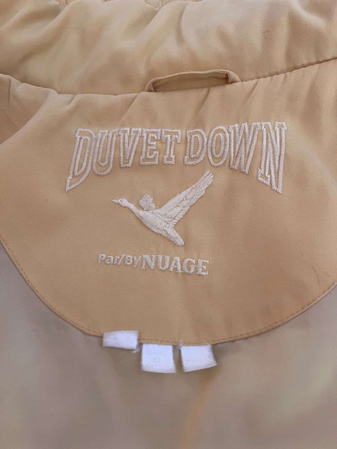 Yellow Duvet Down Puffer Jacket by Nuage - photo 2