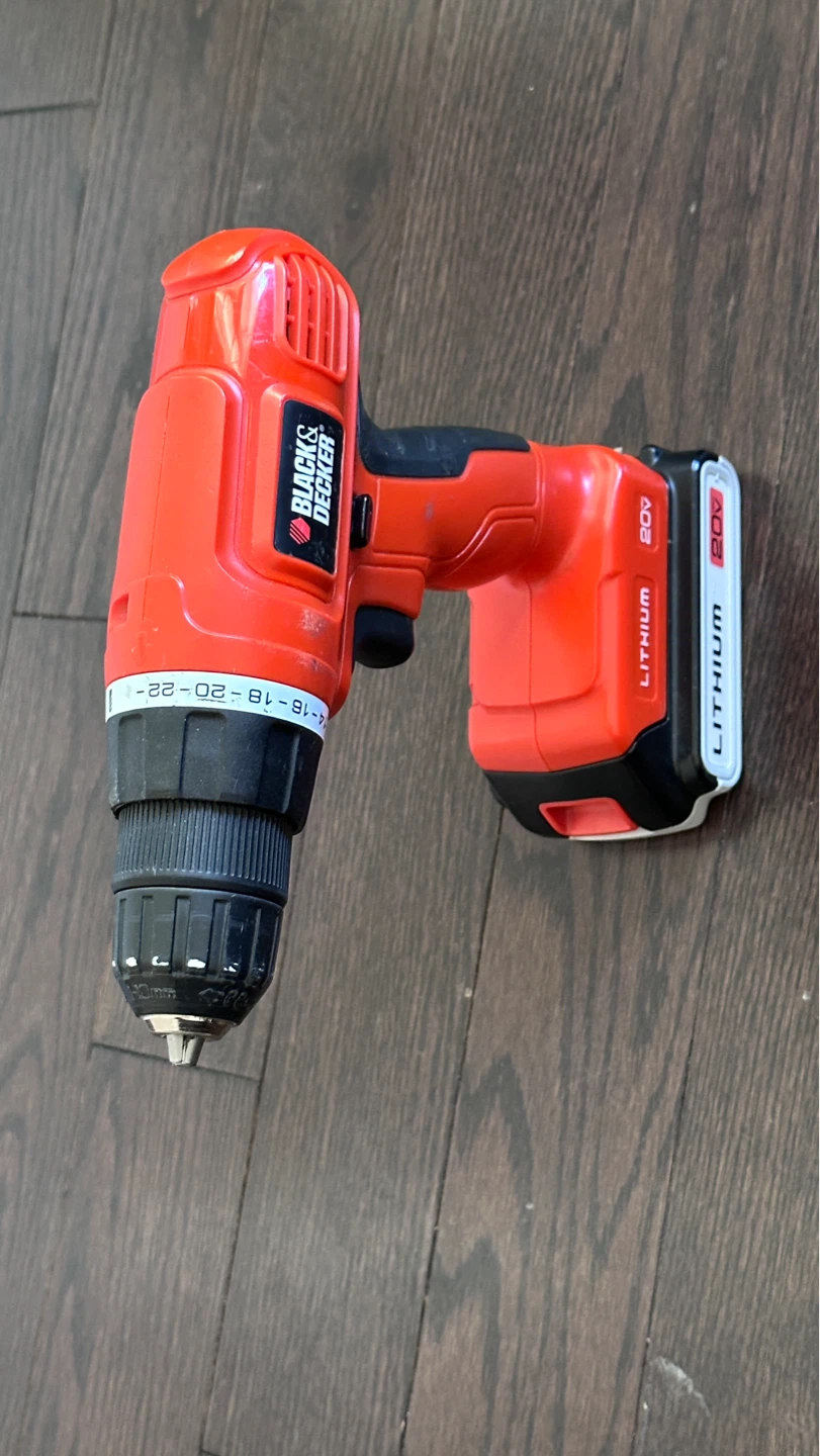 BLACK+DECKER 20V MAX Lithium Drill