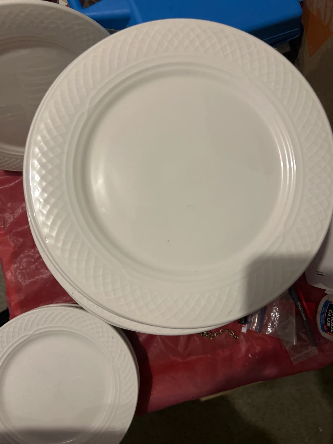 Homer Laughlin White Dinner plates - photo 2